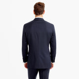 Menjestic Solid Tuxedo Style Wedding, Casual, Party Men's Blazer