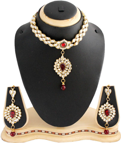 Being Women Elegant Multicolor Traditional Ethinic Alloy Jewel Set