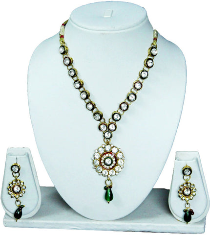 Being Women Elegant Multicolor Traditional Ethinic Alloy Jewel Set