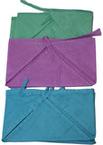 HoA Baby Nappy Set of 6 - Plain Pure Cotton - Assorted