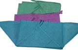 HoA Baby Nappy Set of 6 - Plain Pure Cotton - Assorted