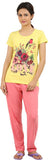 New Darling Women's Printed Top & Pyjama Set