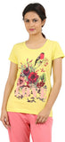 New Darling Women's Printed Top & Pyjama Set