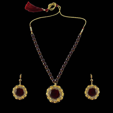 Vidhya Kangan Brass Jewel Set