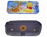 Neo Gold Leaf Winne The Pooh New Combo Art Plastic Pencil Box