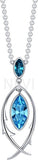 NEVI Fish Swarovski Crystal, Crystal Alloy, Crystal Pendant