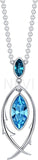 NEVI Fish Swarovski Crystal, Crystal Alloy, Crystal Pendant