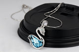 NEVI Elegant Swan Swarovski Crystal, Crystal Alloy, Crystal Pendant