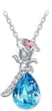 NEVI Flower Swarovski Crystal, Crystal Alloy, Crystal Pendant