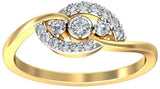 Jewelsnext Gold Diamond 18 K Ring