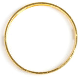 NJ Metal Yellow Gold Bangle Set