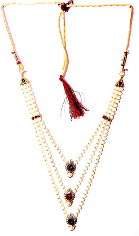 Veinice Mother of Pearl Alloy Necklace