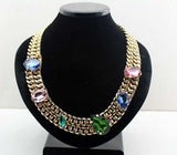 Aaishwarya Crystal Alloy Necklace