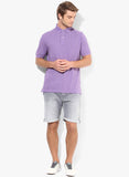 NKM Solid Men's Polo Neck T-Shirt