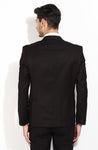 Blackberrys Self Design Single Breasted Party Men's Blazer