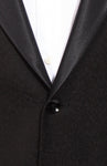 Blackberrys Self Design Single Breasted Party Men's Blazer