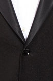 Blackberrys Self Design Single Breasted Party Men's Blazer