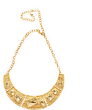 Golden Petals Alloy Choker