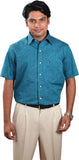 Karlsburg Men's Self Design Formal Shirt
