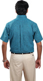 Karlsburg Men's Self Design Formal Shirt