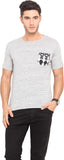 Northern Lights Solid Men's Round Neck T-Shirt