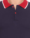 Northern Lights Solid Men's Polo Neck T-Shirt