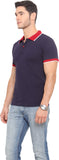 Northern Lights Solid Men's Polo Neck T-Shirt