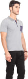 Northern Lights Solid Men's Polo Neck T-Shirt
