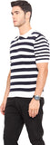 Northern Lights Striped Men's Polo Neck T-Shirt