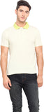 Northern Lights Striped Men's Polo Neck T-Shirt