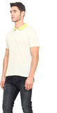 Northern Lights Striped Men's Polo Neck T-Shirt