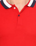 Northern Lights Solid Men's Polo Neck T-Shirt