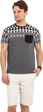 Northern Lights Printed Men's Round Neck T-Shirt