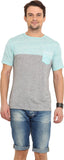 Northern Lights Solid Men's Round Neck T-Shirt