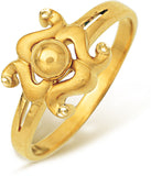 Nishtaa Yellow Gold 22 K Ring
