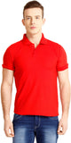 Nimya Solid Men's Polo Neck T-Shirt