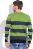 Numero Uno Striped Men's V-neck T-Shirt