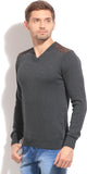 Numero Uno Solid Men's V-neck T-Shirt