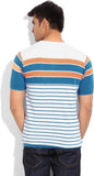Numero Uno Striped Men's V-neck T-Shirt