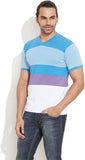 Numero Uno Striped Men's Polo Neck T-Shirt