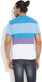 Numero Uno Striped Men's Polo Neck T-Shirt