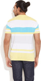 Numero Uno Striped Men's Polo Neck T-Shirt