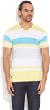 Numero Uno Striped Men's Polo Neck T-Shirt