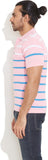Numero Uno Striped Men's Polo Neck T-Shirt