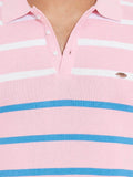 Numero Uno Striped Men's Polo Neck T-Shirt
