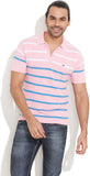 Numero Uno Striped Men's Polo Neck T-Shirt