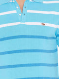 Numero Uno Striped Men's Polo Neck T-Shirt