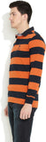 Numero Uno Striped Men's Polo T-Shirt
