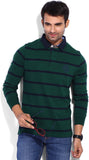 Numero Uno Striped Men's Polo T-Shirt