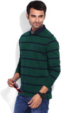 Numero Uno Striped Men's Polo T-Shirt